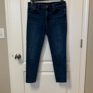 Ivanka Trump skinny ankle jeans.